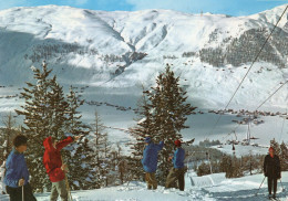 CARTOLINA ITALIA 1963 SONDRIO LIVIGNO NUOVO SKI LIFT Italy Postcard ITALIEN Ansichtskarten - Sondrio