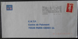 L095 Flamme Oblitération Lorris 45 Loiret Musée De La Résistance 23 11 91 - Mechanical Postmarks (Advertisement)
