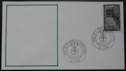 L106 Cachet Temporaire Lyon 69 Rhône Martyrs Et Héros De La Résistance 18 Juin 1993 - Commemorative Postmarks