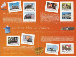 Feuillet Collector Nord Pas De Calais France Comme J Aime Série 3 France 2011 IDT L P 20gr 10 Timbres Autoadhésifs N°104 - Collectors