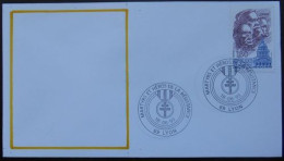 L111 Cachet Temporaire Lyon 69 Rhône Martyrs Et Héros De La Résistance 18 Juin 1993 - Commemorative Postmarks