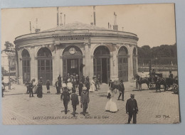 DPT 78 - Saint-Germain-en-Laye - Sortie De La Gare - Zonder Classificatie