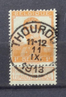 116 Avec Belle Oblitération Thourout - 1912 Pellens