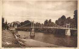 United Kingdom England Victoria Bridge River Wye Hereford - Herefordshire