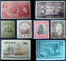 Ex-Colonies Anglaises - N° Yvert : Voir Scans Et Description - Bateaux - Voiliers - Ships