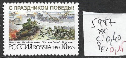 RUSSIE 5987 ** Côte 0.40 € - Ungebraucht