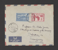 ETHIOPIA 1960. Nice Airmail Cover To Hungary - Ethiopie