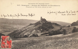 CPA Besançon-Ruines Du Château De Montfaucon-537-Timbre      L2896 - Besancon