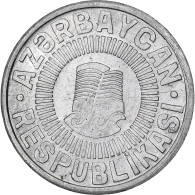 Azerbaïdjan, 50 Qapik, 1993, Aluminium, TTB+, KM:4a - Azerbaiyán