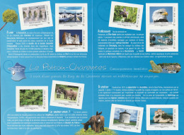 Feuillet Collector Poitou Charentes France Comme J Aime Série 3 France 2011 IDT L P 20gr 10 Timbres Autoadhésifs N°108 - Collectors