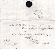 Bayern 1868, L2 K.G.E. Staffelstein Auf Schönem Brief N. Kronach. - Lettres & Documents