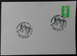 T05 Cachet Temporaire Thaon Les Vosges 88 Vosges Anniversaire De La Libération 24 25 Septembre 1994 - Bolli Commemorativi