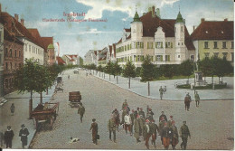 Ingolstadt, Harderstrasse M. Frankreich KGF, POW, 1918 Gebr. Farb AK. - Sonstige & Ohne Zuordnung