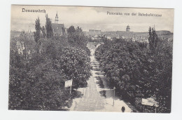 Donauwörth, Panorama V.d. Bahnhofstrasse, Ungebr. Sw AK  - Sonstige & Ohne Zuordnung