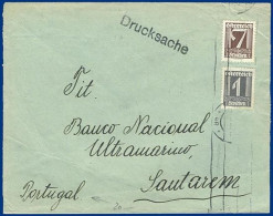 Österreich 1932, Drucksache M. 1+7 Gr. Nach Portugal. #S229 - Storia Postale