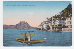 Tessin Ticino, Gandria Lago Di Lugano, Luganer See, Ungebr. Farb AK.  #2149 - Other & Unclassified