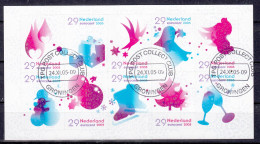 Nederland 2005 Nvph Nr 2371 Tm  2380, Mi Nr 2348 - 2357;  Decemberzegels, Chistmas, Sheet - Usati