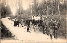 25 FRONTIERE FRANCO SUISSE - Les Douaniers - Retour Au Poste - Autres & Non Classés