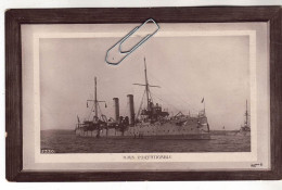 CPA MARINE NAVIRE DE GUERRE CROISEUR  ANGLAIS HMS H.M.S INDEFATIGABLE - Warships