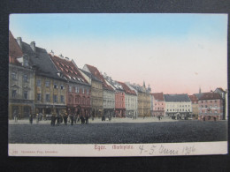 AK EGER Cheb Marktplatz Ca. 1910   /// P6160 - Tchéquie