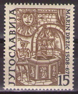 Yugoslavia 1958 - 450th Birth Anniversary Of Marin Drazic - Mi 853 - MNH**VF - Unused Stamps