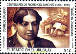 255205 MNH URUGUAY 2010 TEATRO - Uruguay