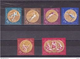 ROUMANIE 1961 MEDAILLES OLYMPIQUES Yvert 1804-1813 ND NEUF** MNH Cote : 16 Euros - Unused Stamps