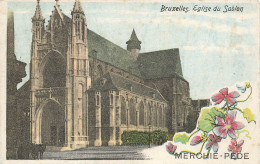 CPA Bruxelles-Eglise Du Sablon-Merchie Pède      L2896 - Monumenti, Edifici