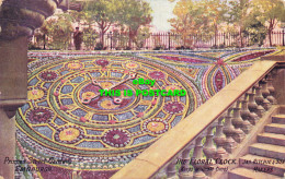 R605913 Princes Street Gardens. Edinburgh. Floral Clock. Jas. Ritchie. Makers. 1 - World