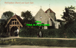 R607043 Rottingdean Church And Lych Gate. Brighton Palace Series. Pictorial Cent - World