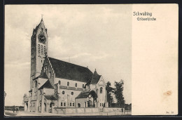AK München-Schwabing, Die Erlöserkirche  - München