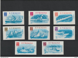 ROUMANIE 1962 SPORTS NAUTIQUES Yvert 1842-1849, Michel 2056-2063 NEUF** MNH Cote 12 Euros - Neufs