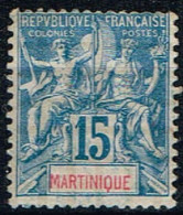 Martinique - 1892 - Y&T N° 36 (*) Neuf Sans Gomme. - Unused Stamps