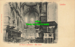 R606390 London. St. Pauls Cathedral. Choir. 12306. Watkins - Sonstige & Ohne Zuordnung