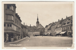 Zschopau Markt Old Postcard Posted 1935 B240503 - Zschopau