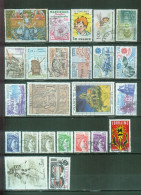 YT N° 2033 2035 2038 à2044 2046 à 2048 2053 2054 2056 à 2060 2064 2065 2068 2072 Oblitérés 1979 - Used Stamps