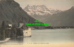 R607149 J. J. 3A. Chillon Et La Dent Du Midi. Jullien Freres - Welt