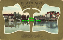 R607150 Birthday Greetings. I Wish You All The Good That Heavn Can Send. 1910. M - Monde