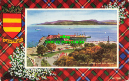 R606493 Cameron. Castle Gardens And Pier. Dunoon. A1796. Art Colour. 1242V Style - Monde