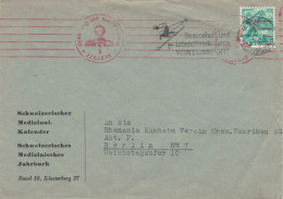 Schweizerischer Medizinalkalender Basel 1942 > Rhenania Berlin - Zensur OKW - Gesundheit Lebensfreude Sport - Lettres & Documents