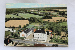 Cpm, Autry Le Chatel, La Mairie Et L'école, Loiret 45 - Sonstige & Ohne Zuordnung