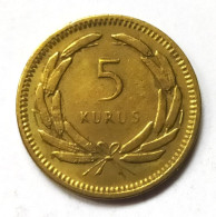 Turquie - 5 Kurus 1956 - Turchia