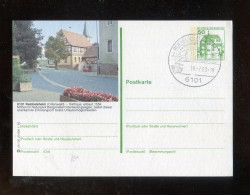 "BUNDESREPUBLIK DEUTSCHLAND" 1982, Bildpostkarte Mit Bildgleichem Stempel Ex "REICHELSHEIM" (A1253) - Postales Ilustrados - Usados