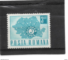 ROUMANIE 1967  Téléphone Automatique Yvert 2366, Michel 2653  NEUF** MNH - Unused Stamps