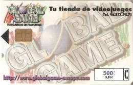 P-392 TARJETA DE GLOBAL GAME DE PLAYSTATION DEL 7/99 Y TIRADA 5000  (NUEVA-MINT) - Privé-uitgaven