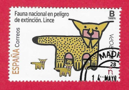 Spanien / Espana  2021 , EUROPA CEPT Heimische Wildtiere - Gestempelt / Fine Used / (o) - 2021