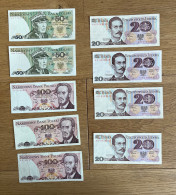 Lot De 9 Billets - Pologne - Etat Neufs /  SPL ! - Polen