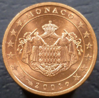 Monaco - 2 Centesimi 2001 - Da Starter Kit - KM# 168 - Monaco