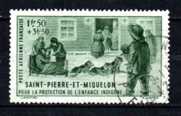 St Pierre Et Miquelon - 1942 - Œuvres De L' Enfance  - PA 1   - Oblit - Used - Usati