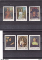 ROUMANIE 1969 PEINTURES, Vélasquez, Tintoret, Memling, Lebrun, Rembrandt  Yvert 2489-2494 NEUF** MNH Cote 6 Euros - Ungebraucht